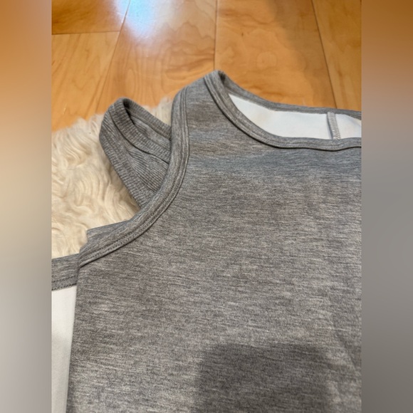 Commense Heather Gray Maxi Dress & Hoodie Set - Picture 3 of 4